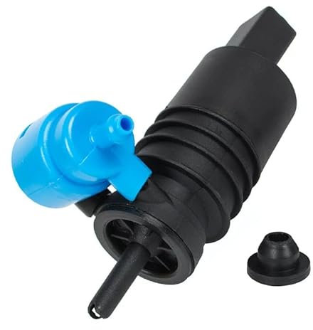 Pompe Lave Glace Pour Golf, Pompe De Lave-Glace Haute Performance Pour Volkswagen Golf 4, 5, 6, Audi A3, A4, A6 - Compatible Avec Plusieurs Modèles, Remplacement Direct, 12V - Références Incluses