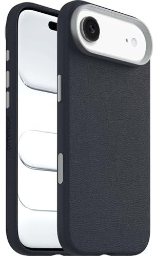 OtterBox Symmetry Cactus Leather MagSafe Case for iPhone Air, Blue | Shockproof, Drop-Proof, Protective Thin Case, 3x Tested to Military Standard