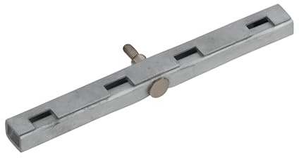 U Mattenverbinder Zaunverbinder Lang Doppelstabmattenzaun Zubehör Zaunverbinder Stabmattenverbinder (50, Zink)