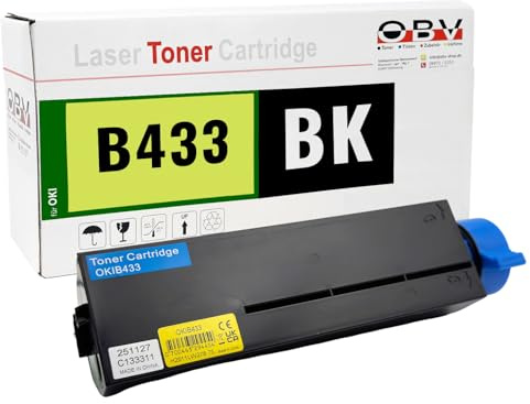 OBV 09006236 Toner kompatibel zu Oki B513dn B433dn ca. 3000 Seiten schwarz