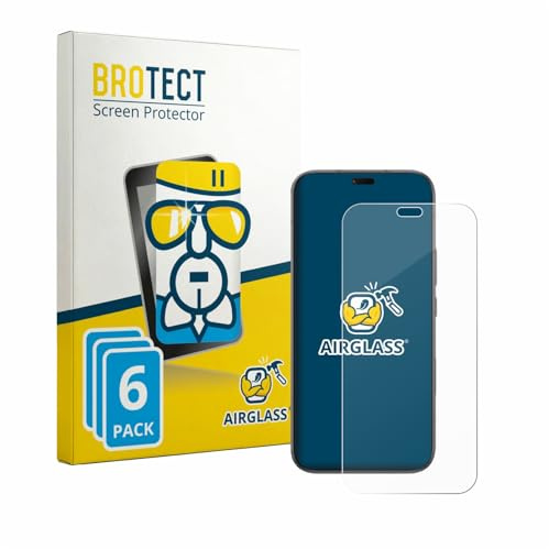 BROTECT 6 Stück Schutzglas für Honor X80i Schutzfolie Panzer Folie Glas Made in Germany [Extrem Kratzfest 9H, Anti-Fingerprint, Ultra-Transparent]