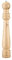 Haushalt International Holz Peffermühle mit Keramik-Mahlwerk Höhe 42cm 12222