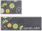 Levoberg Juego de 2 alfombrillas de cocina antideslizantes y absorbentes para colocar delante del fregadero o la lavadora, 40 x 60 cm y 40 x 120 cm