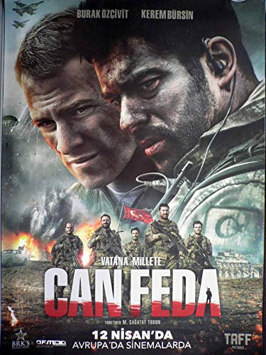 Can Feda - Burak Özcivit - Kerem Bürsin - Teaser - Filmposter A1 84x60cm gerollt