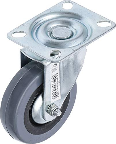 BGS Do it yourself Lenkrolle - mit Anschraubsockel - Ø 75 mm 81955