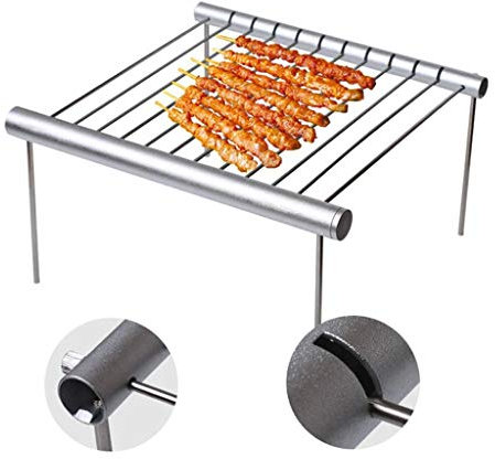 WENOVL Barbecue Griglia a Carbone Professionale per 5-10 Persone, Barbecue Carbone Barbecue Pieghevole per BBQ, Utensile BBQ Grill, Giardino Terrazza Campeggio Picnic