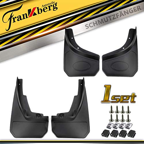 Frankberg 4 x paraspruzzi anteriori posteriori sinistri destro compatibili con Defender Van L663 2.0L 3.0L 2020-2020