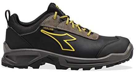 Diadora Sport Diatex Low S3 WR Ci SRC, Stivali Uomo, Nero/Grigio/Acciaio, 45 EU