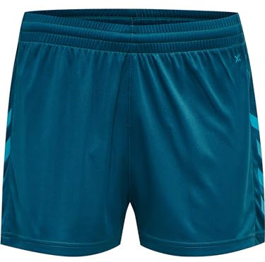 HUMMEL Damen Hmlcore Xk Poly Woman Shorts, Blue Coral, M EU