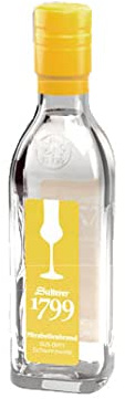 Sutterer 1799 Miniatur Mirabellenbrand 5cl (40% Vol) Obstbrand aus dem Schwarzwald- [Enthält Sulfite]
