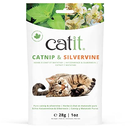 Mélange d'herbe à Chat et de vin d'argent du Canada, Sachet de 28 g