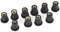 Tuercas de Goma, Tuercas de Pozo M5 10 Piezas M5 Tuercas de Pozo de Goma 5 Mm / 0,2 Pulgadas Pernos de Parabrisas de Motocicletas Métricas Wellnut M5 Tuerca de Pozo Tuerca de Pozo de Goma