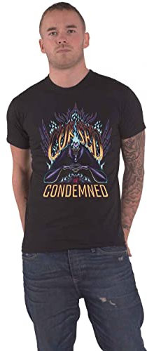 Disney Hercules T Shirt Hades Cursed Logo Official Unisex Black XL