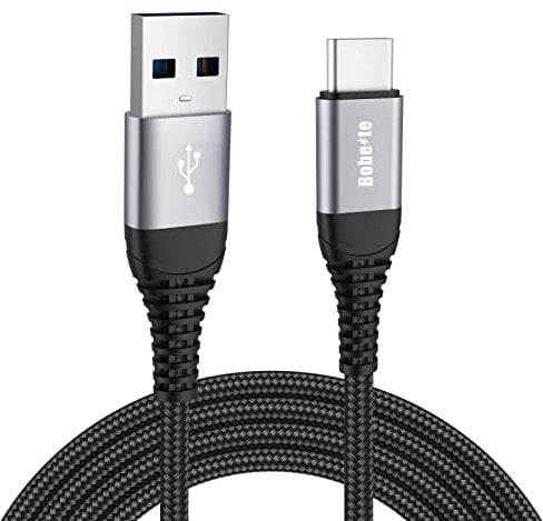 USB C Cable 1M Fast Charge, USB Type C Charger Cable Charging Lead For Samsung Galaxy S22 S23 S24 S24+ S25 Ultra S20 S21 FE S10 S9 S8 Plus A55 A54 A53 A52S A33 A32 A23 A13, LG, Sony Xperia XZ, Xiaomi
