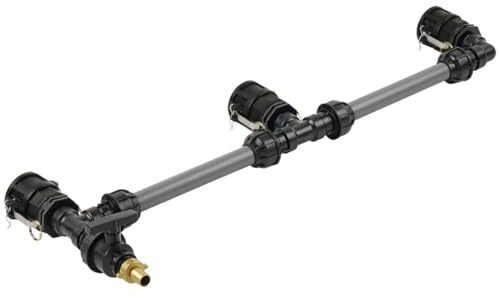 REKUBIK IBC Adapter 2 Camlock Dose - 3 IBC nebeneinander Tankverbindung Rohr Größe 32mm