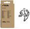 Stiga Catena per Motosega 21BPX-072E, .325, Spessore di 1.5mm (0.58), Barra da 50cm (20)