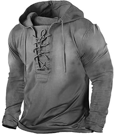 Hoody Herren Mit Kapuze Persönliche Geschenke Tshirt Pink Pullover Hoodie Babyblau Boxing Pullover Sweater Christmas Pulli XXXL T Shirt Herren Decken Hoodie Anzug Blau(Grau,3XL)