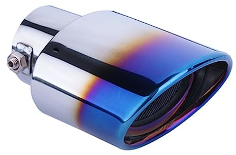 Auspuffblende Blenden Für Citroen C3-XR Für C3XR 2015 2016 2017 2018 2019 2020 Auto Auspuff Endrohr Hinten Schalldämpfer Throat Spitze Auto Auspuff Endrohr (Größe : Stil 2)