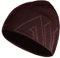 Joscoal Beanie Merinowolle Mütze Unisex Merino Wolle Mütze Frühling Atmungsaktive Haube für Damen und Herren, Strickmütze Warme Sportmütze Hat für Herbst und Winter, Burgunderrot