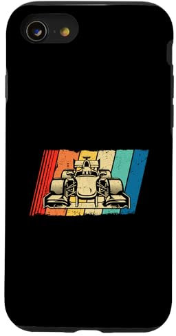 Hülle für iPhone SE (2020) / 7 / 8 Formula Racing 2024 Rennwagen Vintage Retro Formel