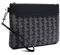 Lacoste Herren Men Clutch, Monogramm Noir Gris