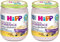 HiPP Bio Frühstücks-Porridge, Banane-Blaubeere Haferbrei, ohne Zuckerzusatz, 6 x 160g (Packung mit 2)