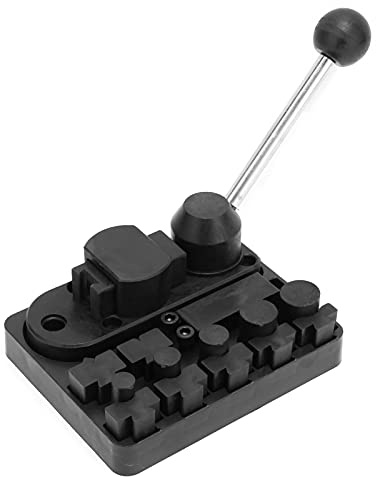 MENDUNER Ringbiegemaschine, professionell gefertigt, einfach zu verwenden, kraftersparnd für Ringe und Ohrringe, ideal für Schmuckhersteller, Designer und DIY Werkzeugset mit 20 Teilen