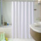 HNBFKD Cortina de Ducha Blanca Impermeable, sólida, divisoria, para baño, bañera, Grande, Ancha, con Ganchos. 180x230cm/71x91in(WxH)