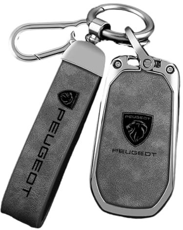 ZhMG63 Porte-Clés de Voiture pour Peugeot 3008 408 2008 508 308S 301,Porte Clef Multifonction.,B