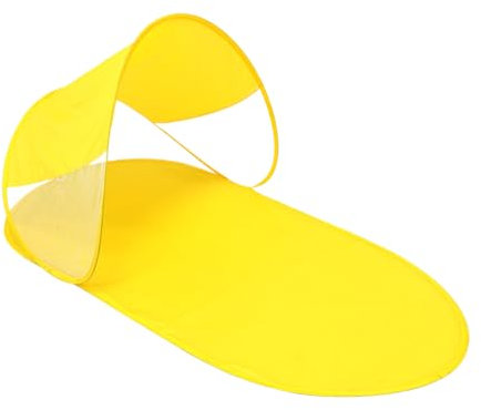 Pop Up Beach Shelter with UV Protection, Beach Tent, Foldable Windproof Portable Beach Tent, Throw Tent for Family, Camping, Garden, Camping, Holiday, Sports & Picnic