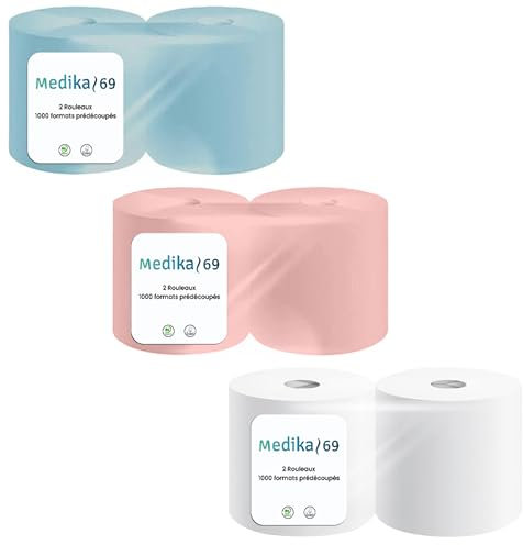 Cette bobine est particulièrement efficace pour absorber rapidement les éclaboussures d’eau, d’huile, de graisse ou encore de solvants. (CHAMOIS, 2 LOTS DE 2 BOBINES)