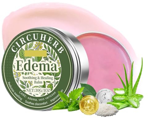 Healing Miracle Balm - Varicose Veins Cream - Edema Balm for Legs - Soothing Herbal Balms to Reduce Swelling in Feet and Legs - Natural Ingredients Body Cream for Relief Discomfort (30g)