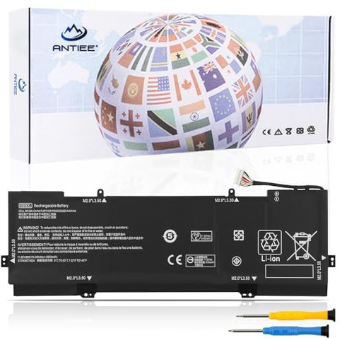 ANTIEE KB06XL Laptop Batteria per HP Spectre X360 15-B 15-BL002XX 15-BL000NA 15-BL030NG 15-BL001NG Z6L01EA Z6K97EA Z6K96EA Series HSTNN-DB7R TPN-Q179 (11.55V 79.2Wh 6860mAh)