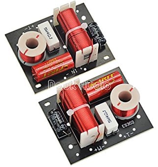 Nobsound Lot de 2 filtres audio Hi-Fi pour haut-parleur - 2 voies - 2 unités