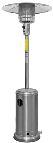 Dellonda 13kW Outdoor Gas Patio Heater - Stainless Steel - DG2
