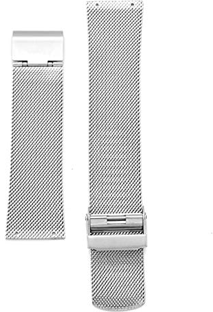 Ersatz-Uhrenarmband aus Edelstahl für Skagen, 22 mm, silberfarben