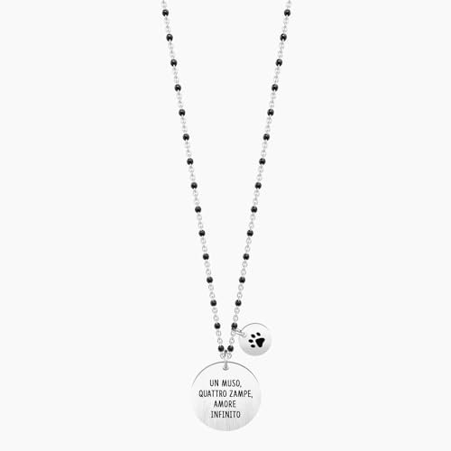 KIDULT - Collana in acciaio 316L | Animal Planet