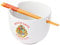 Silver Buffalo Harry Potter Hogwarts | 20-Ounce Ramen Bowl with Chopsticks