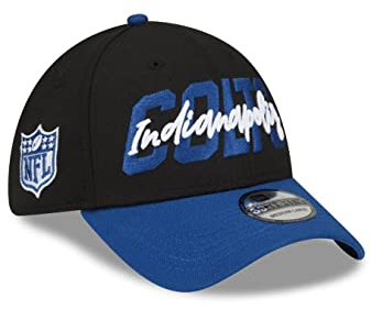 New Era 39THIRTY Stretch Cap Fitted NFL Draft 2022 American Football Alle Teams Cap, Indianapolis Colts, L/XL