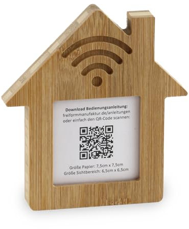 WLAN-Häuschen zum Aufhängen – einfacher Gäste-Login mit eigenem QR-Code