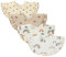 Nishine 4 Stück Unisex Baby Musselin Bandana Sabberlätzchen 360 Grad drehbare Baumwolle Kinderkrankheiten Füttern Sabbern Lätzchen für Jungen Mädchen(Regenbogen Satz)