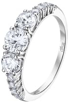 LOTUS SILVER Ring Silber Damen Silber 925 | Verlobung, Heiratsantrag, Ehering, Promise-Ring, Mit Zirkonia, Damenringe LP3508-3/118