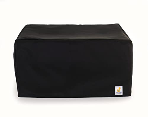 PERFECT DUST COVER, Schwarze Nylonabdeckung kompatibel mit Emeril Lagasse French Door AirFryer 360 Modell FAFO-001, doppelt genähte und wasserdichte Abdeckung von The