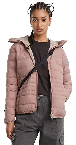 G-Star Femme Veste Light Weight Hooded Padded, Rose (lt berry mist D25191-D713-8147), S