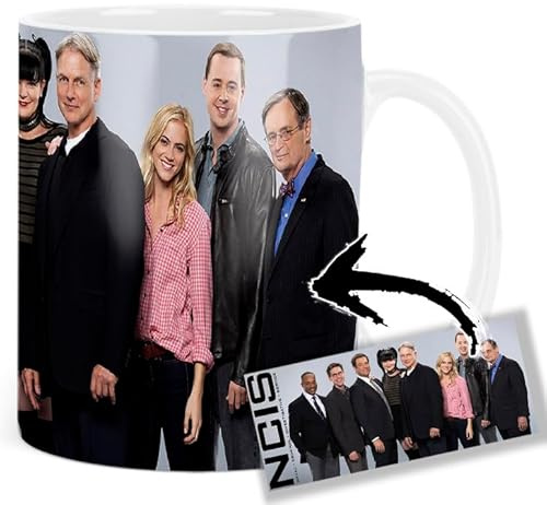 NCIS Mark Harmon Michael Weatherly Sean Murray Tasse Keramikbecher Mug