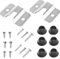 Dart Board Bracket for Hanging Dartboards 2 Pack Dartboard Bracket Kit with Screws and Stabilisers Dartboard Hanger Dart Board Stand Wall Mounting Bracket Hooks Dartboard Holder Accessories