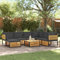 ShGaxin Set de sofás de jardín con Cojines 8 pzas Madera Maciza Acacia, Conjunto Jardin Exterior, Muebles Jardin Exterior, Mueble Terraza, Set De Jardin Exterior, Juegos De Terraza - 3214893