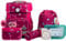SCHOOL-MOOD Champion Pro Klara Häschen Schulranzenset 7-teilig 21,5L Stauraum, ergonomisches Easy Fit System für 1 m bis 1,50 m Körpergröße, standfest, wasserdichter Stoff mit Reflektoren