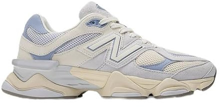 New Balance Damen 9060 Sneaker, perlgrau, 6.5