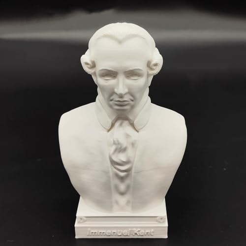 Philosophie Hegel Statue Deutschland Kant Büste Figur 3D Druck Figur Hegel Skulptur Nietzsche für Wohnzimmer Home Desk Decor Heidegger Collection Büste 10cm (Heidegger)